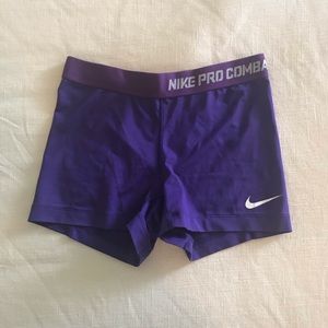 Nike pro combat dri fit shorts